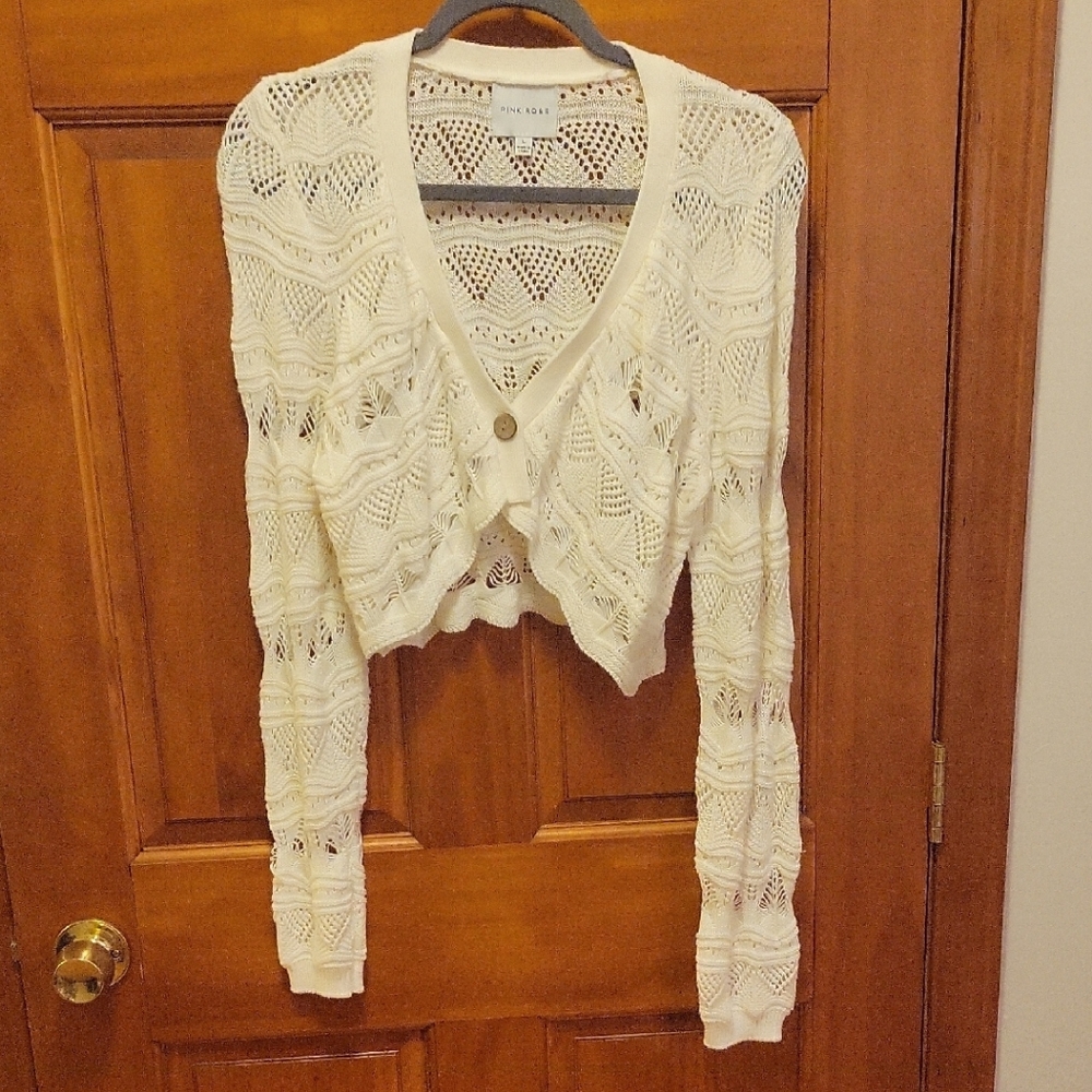 Cream Knit Women's Sweater